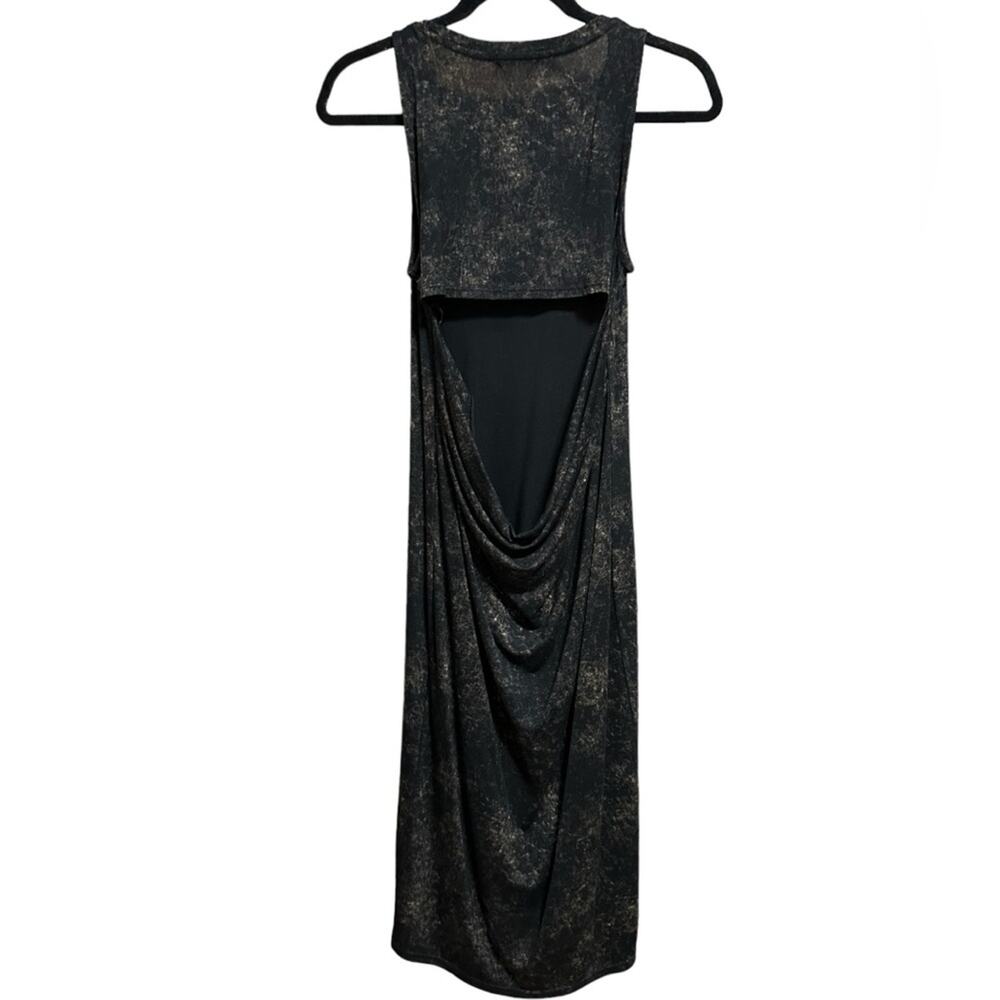 Mod Ref Abstract Pattern Midi Tank Dress With Ope… - image 3